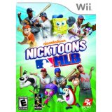 WII: NICKTOONS MLB (NICKELODEON) (COMPLETE)